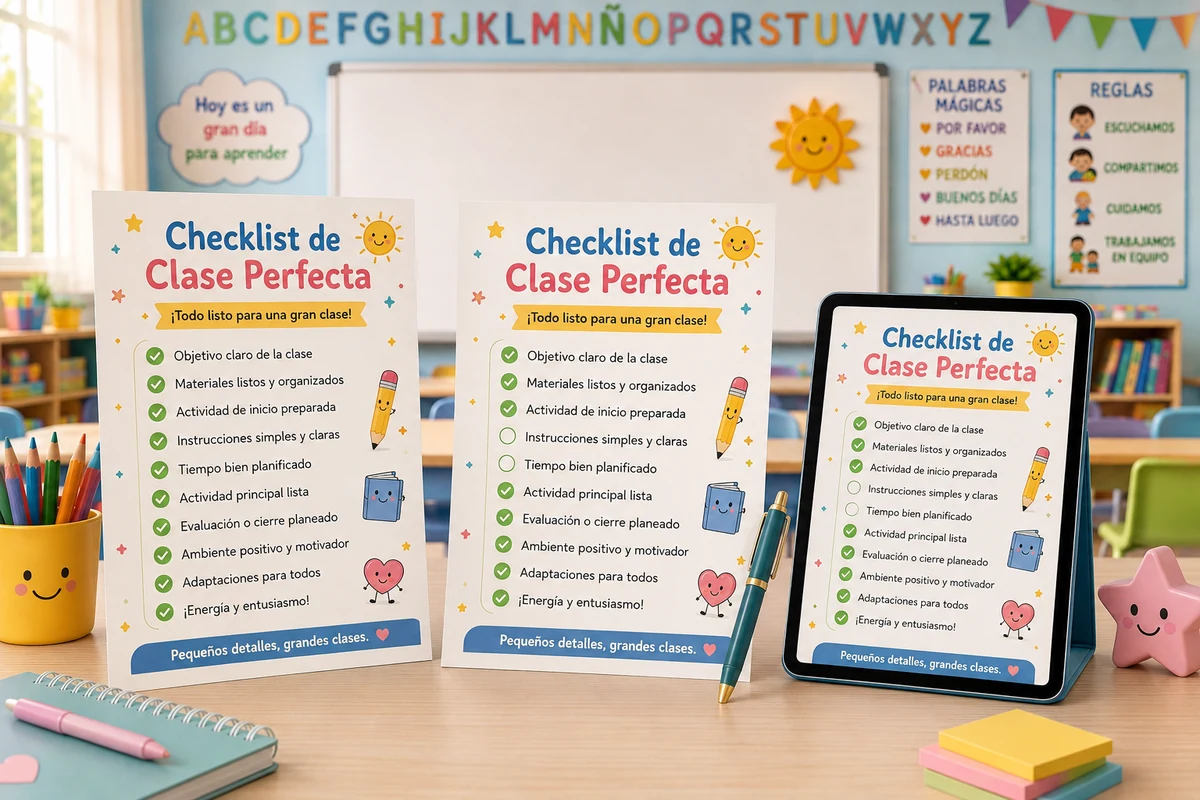 Checklist de Clase Perfecta