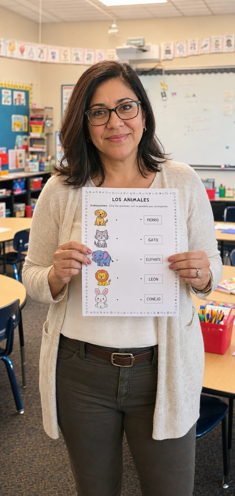 La fundadora de ClaseViva, ex profesora de aula
